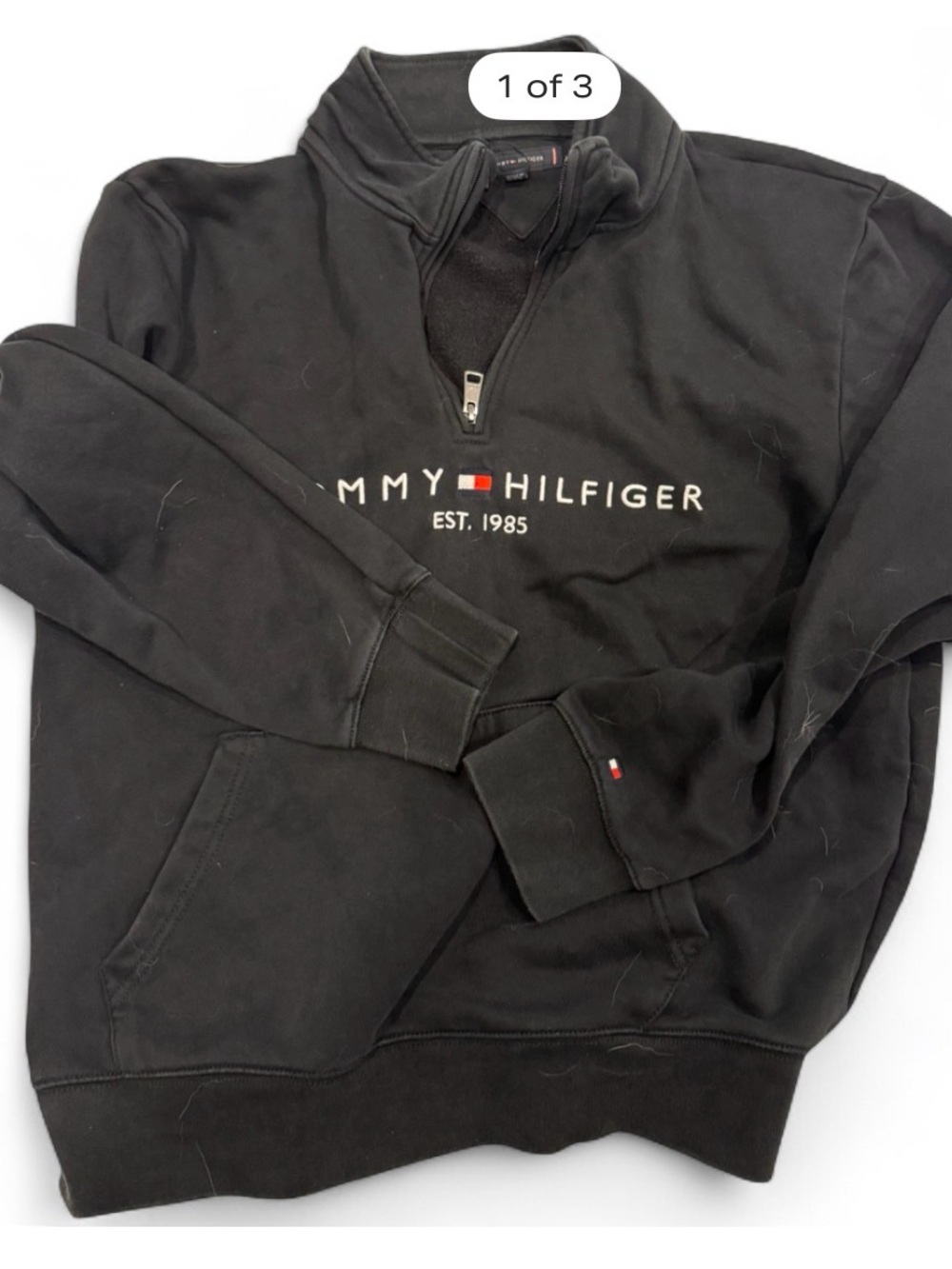 Tommy Hilfiger Quarter-Zip Pullover Sweater